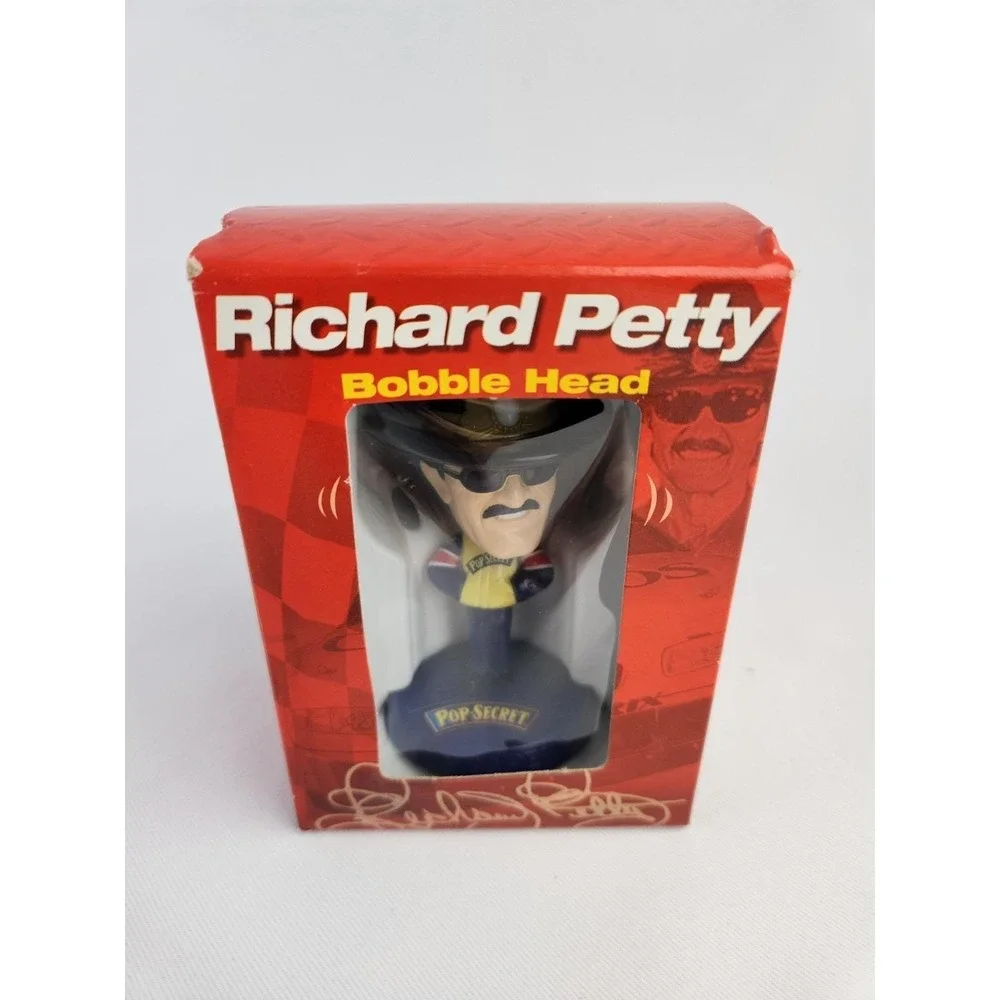 Vtg‎ 2002 Richard Petty #43 Pop Secret Bobblehead NASCAR North Carolina Speedway